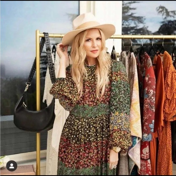 TERESSA FOGLIA Curateur Lynn Rachel Zoe Fedora Vegan Suede Boho Rancher Felt Hat - Picture 2 of 9